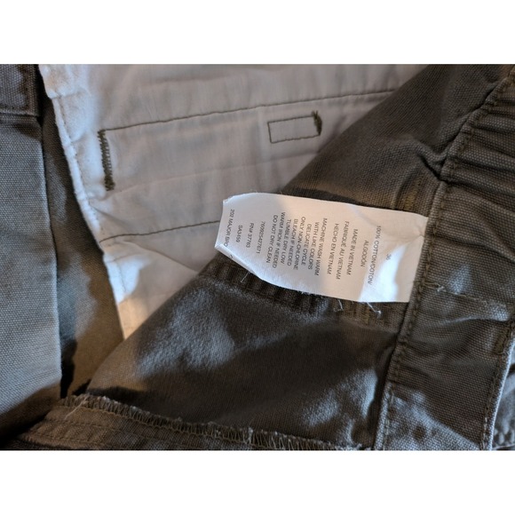 Savane Cargo Shorts Men's Sz 36-Khaki-Lot Of 2-Cotton/Polyester-7" inseam - Picture 12 of 14